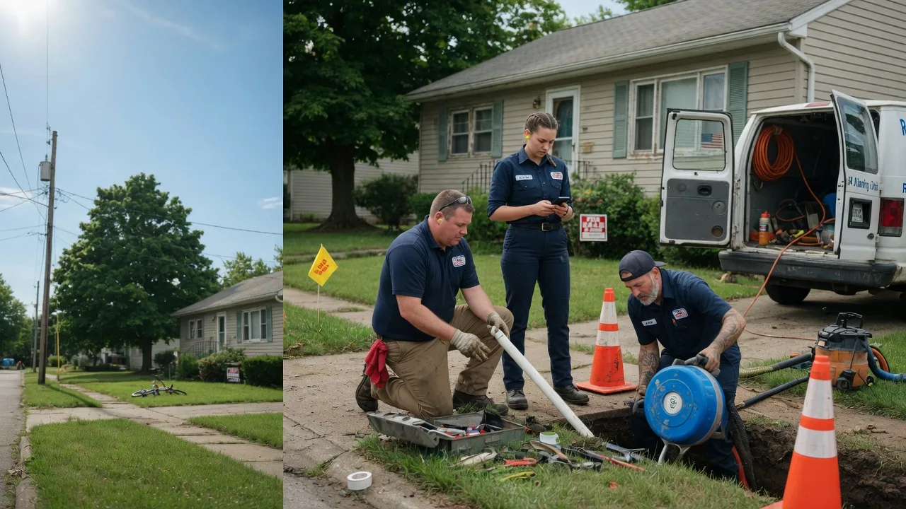 Sewer Line Repair in Slippery Rock, PA near me